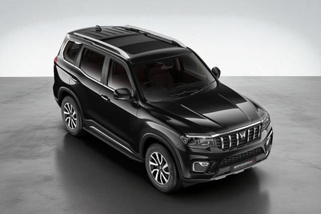 Mahindra Scorpio N Stealth Black Color Image